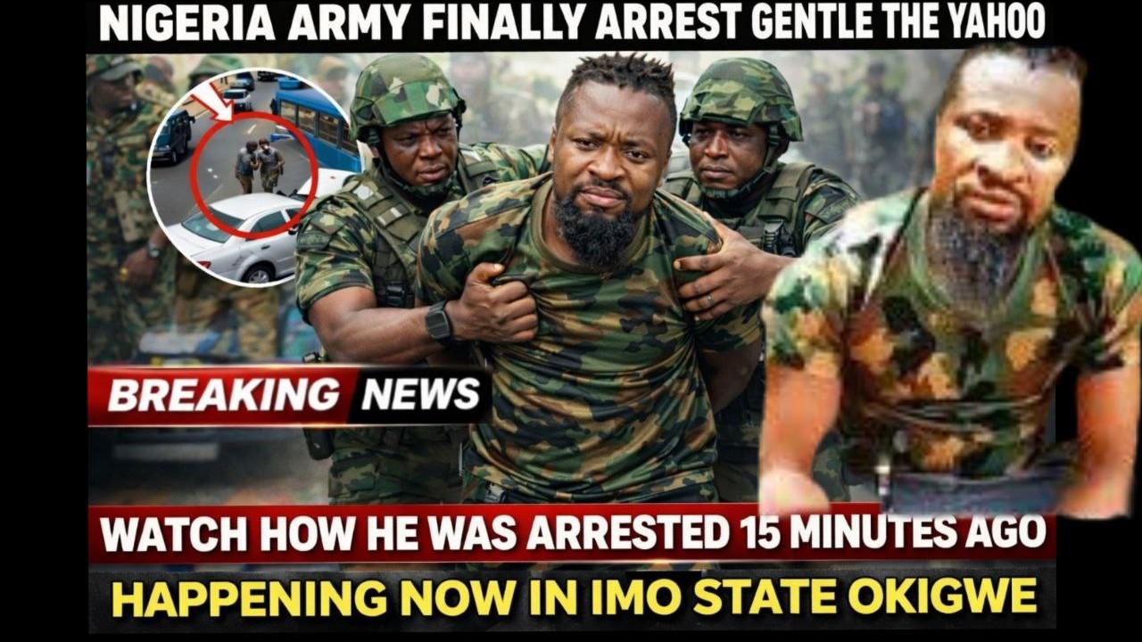 🔥TENSION HITS IGBOLAND As Army Arrest Commander Gentle D YAHOO In A Deadly Military Operation