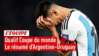 L'Argentine de Messi tombe pour la première fois depuis son sacre devant l'Uruguay de Bielsa