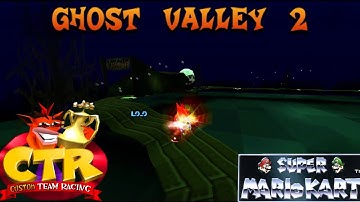 CTR Crash Team Racing: Ghost Valley 2 Custom Track By Lolo