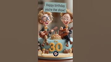 Happy 30th Birthday! Personalized #happybirthdaysongwithnames  #happy #happybirthday #30th #3D