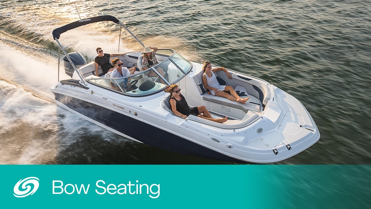 Hurricane Boat Features Bow Seating A Gathering Place for Memories