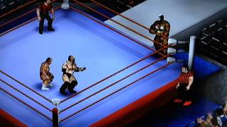 Bruiser Brody and Ice Man King Parsons vs Kamala and The Missing Link