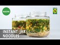 Instant jar noodles recipe  food diaries  chef zarnak sidhwa  fusion food