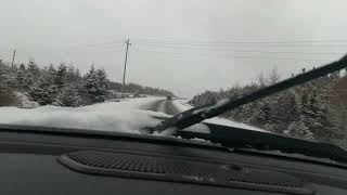 April 4th 2025 Snow  and morning commute