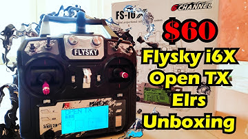 $60 Budget Open TX ExpressLRS Radio Unboxing | Flysky FS I6X