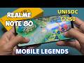 Mobile Legends in Realme Note 80