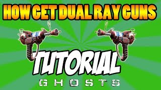 COD Ghosts - INSANE 2 Ray Gun EASTER EGG (Call of Duty Ghosts)