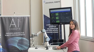 AI ROBOTS Platform Demo with Universal Robots - English Presentation