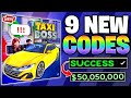 ⚠️NEW!! [CODE] ⚠️ TAXI BOSS CODES MAY 2026 | ROBLOX TAXI BOSS CODES 2026