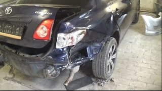 видео Ремонт кузова у автомобилей Toyota