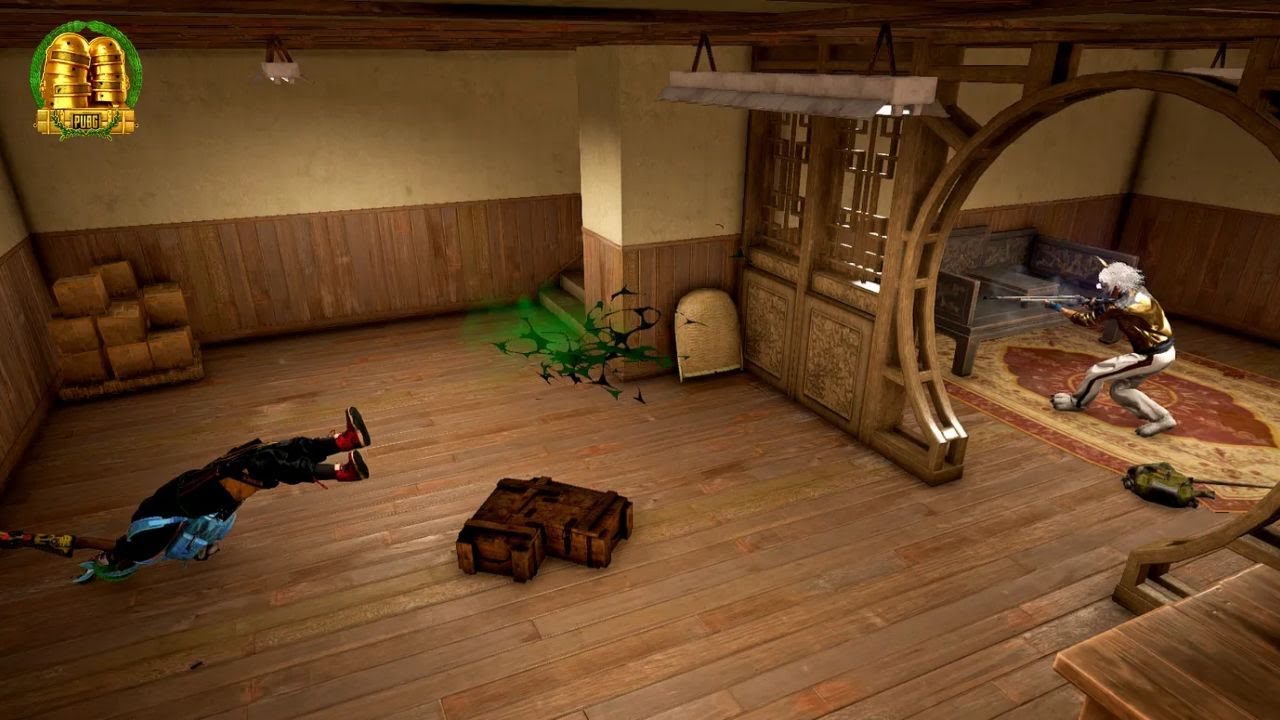 배틀그라운드 누군가의 악몽 1vs4  #1