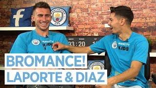 MAN CITY BROMANCE! | AYMERIC LAPORTE & BRAHIM DIAZ