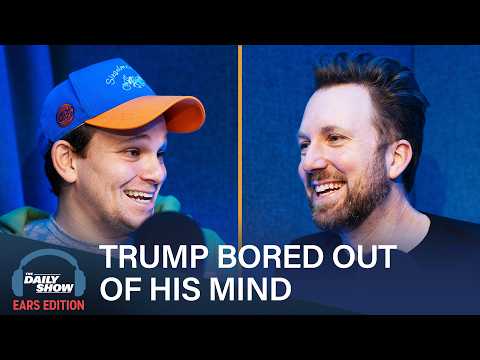 Thumbnail for Trump "Bored" with Iran War, UFO Files Drop & Hantavirus Boards Cruise Ship | The Daily Show