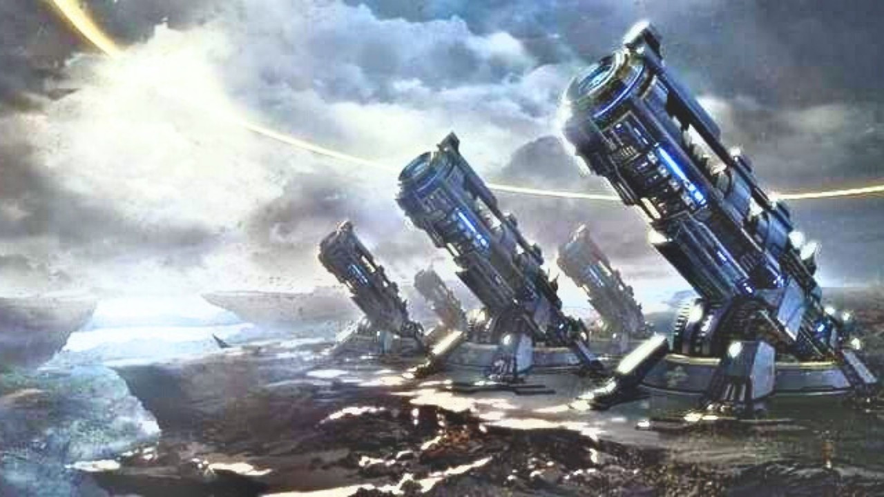 Planetary Orbital Cannons : Warhammer 40K Epic Space Battle Epic FightScenes