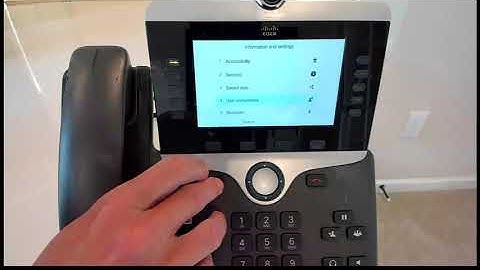 Change Background/Wallpaper on Cisco 8800 MPP/3PCC Phones