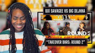 6ix Savagee Vs Big Dejhha : Round 2 | Reaction 🔥🔥🔥