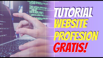 TUTORIAL MEMBUAT WEBSITE PROFESIONAL GRATIS | CARA MEMBUAT LANDING PAGE