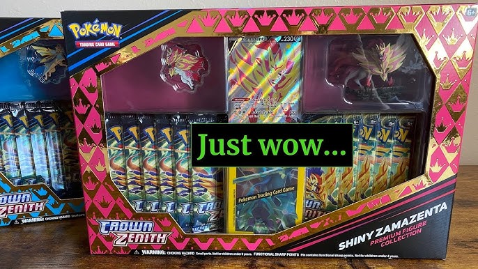 Shiny Zamazenta V Premium Box Opening! So many hits! 