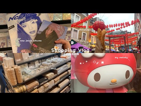 London Shopping Vlog ˚˚ K-Pop Store, Muji, Pop Mart, Chinatown, Brandy Melville And More!