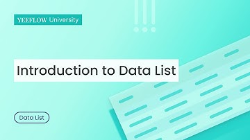 Introduction to Data list