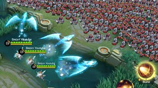 Kimmy no cooldown skill vs 1,000 minions (new challenge)