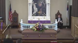 Funeral Service for Judith Drew