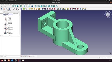 FreeCAD Link Create MOdel Practice 31