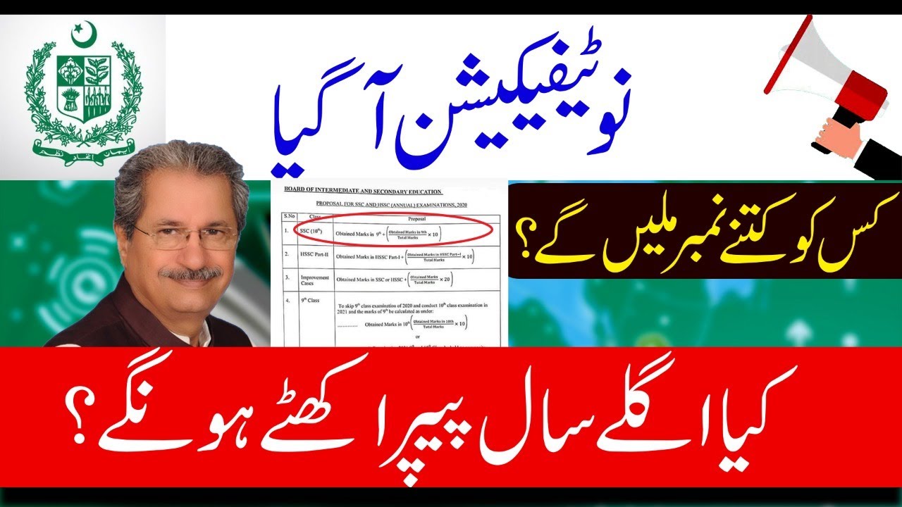 New Schedule Board Exam 2020 Pakistan | 9th,10th,11th,12th Board Exams 2020 News | Big Announcement