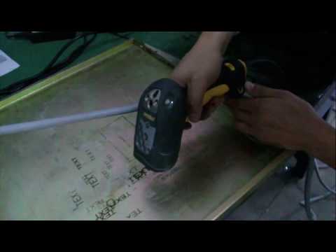 Dot peenmarking machine for barcode and scan barcode