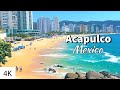 Acapulco mexico 4k acapulco beach cliff diving  acapulco shore