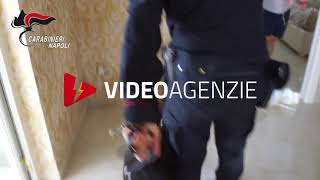 Immagini blitz Parco Verde Caivano | videoagenzie