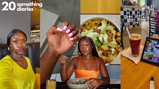 growing pains, HUGE grocery haul, adulting reflections & gratitude | 20-something diaries | tashinga