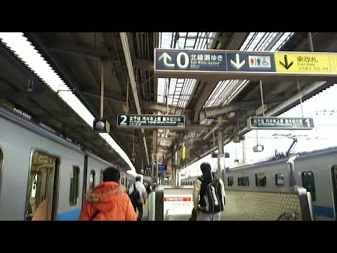 乗り換え 綾瀬駅 メトロ千代田線本線から支線へ Ayase Youtube