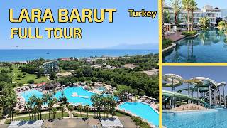 Lara Barut Resort FULL Tour — Room, Pools, Restaurants & Waterslides (Antalya, Turkey)