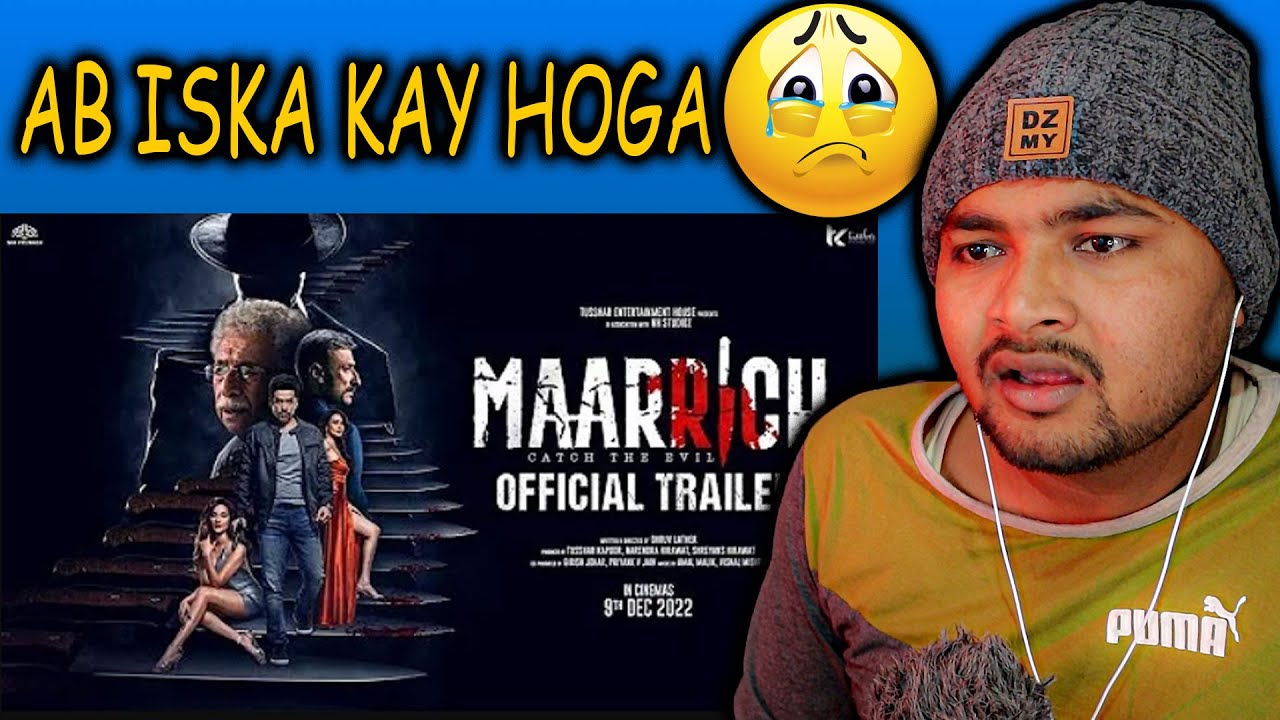 Maarrich  Trailer Reaction | Tusshar Kapoor | Naseeruddin Shah | Rahul Dev | 9th December | By Nabin
