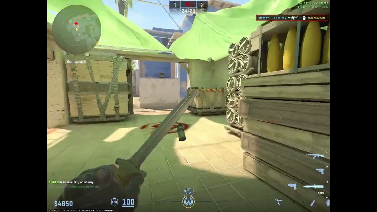 1v3 ninja defuse to close out quadruple OT (earrape warning)