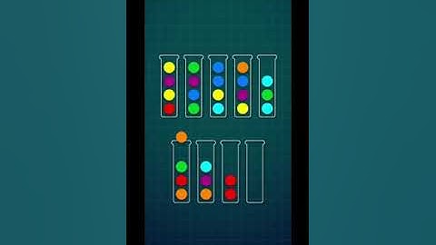 Ball sort puzzle level 55