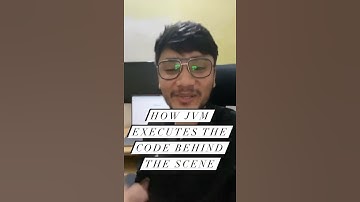 How JVM executes🏃 the CODE👨‍💻 #java #stack #heap
