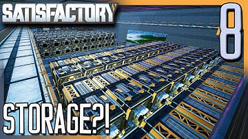 GETTING THE STORAGE CONNECTED! | Satisfactory Gameplay/Let