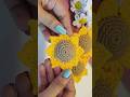 Handmade Sunflower Crochet Tutorial l #sunflower #diy #shorts #viral #shorts