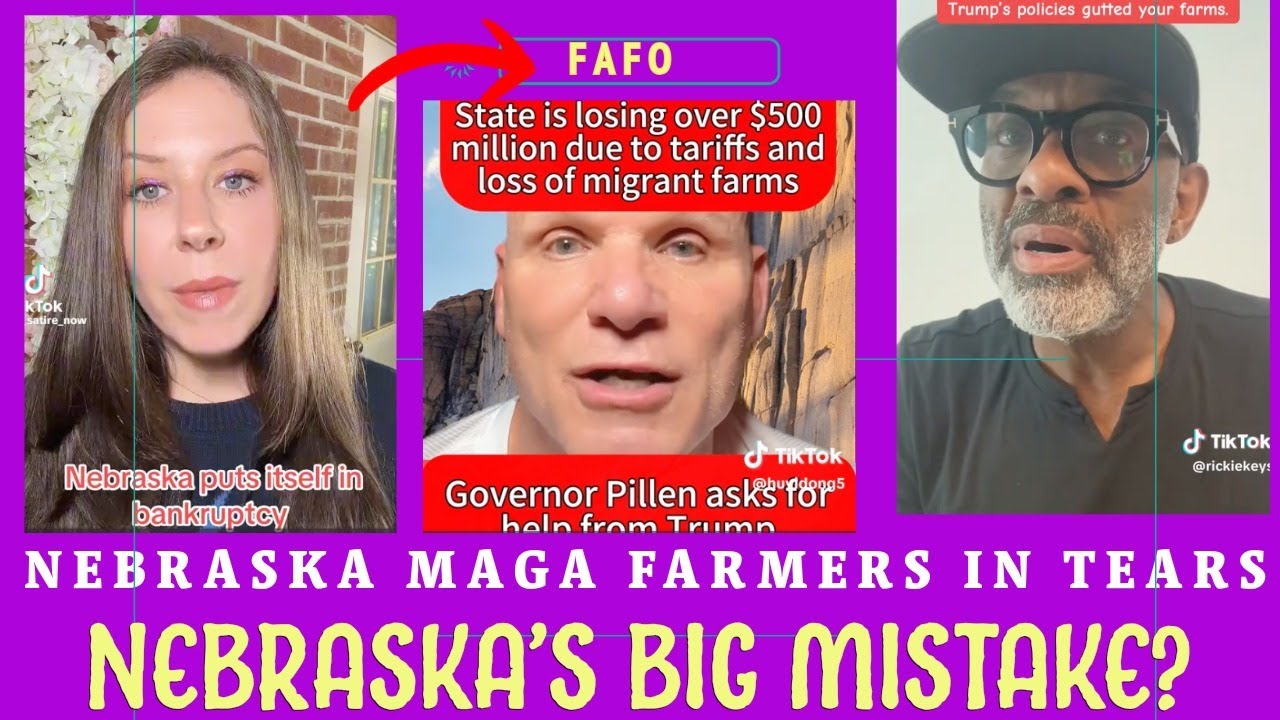 Nebraska MAGA farmers Frozen In Fear & Regret After Realizing They’re Going Bankrupt 