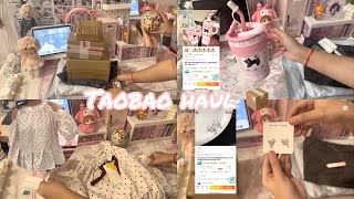 Unboxing Taobao Haul Try On