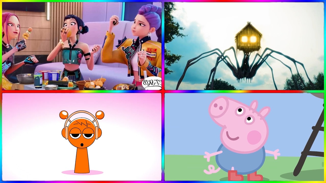 Siren Head🆚Haus Head🆚Incredibox SPRUNKI  🆚PEPPA PIG  🎶 Tiles Hop EDM Rush