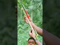 Diy bamboo slingshots and colour balloon #bamboo #slingshots #diy