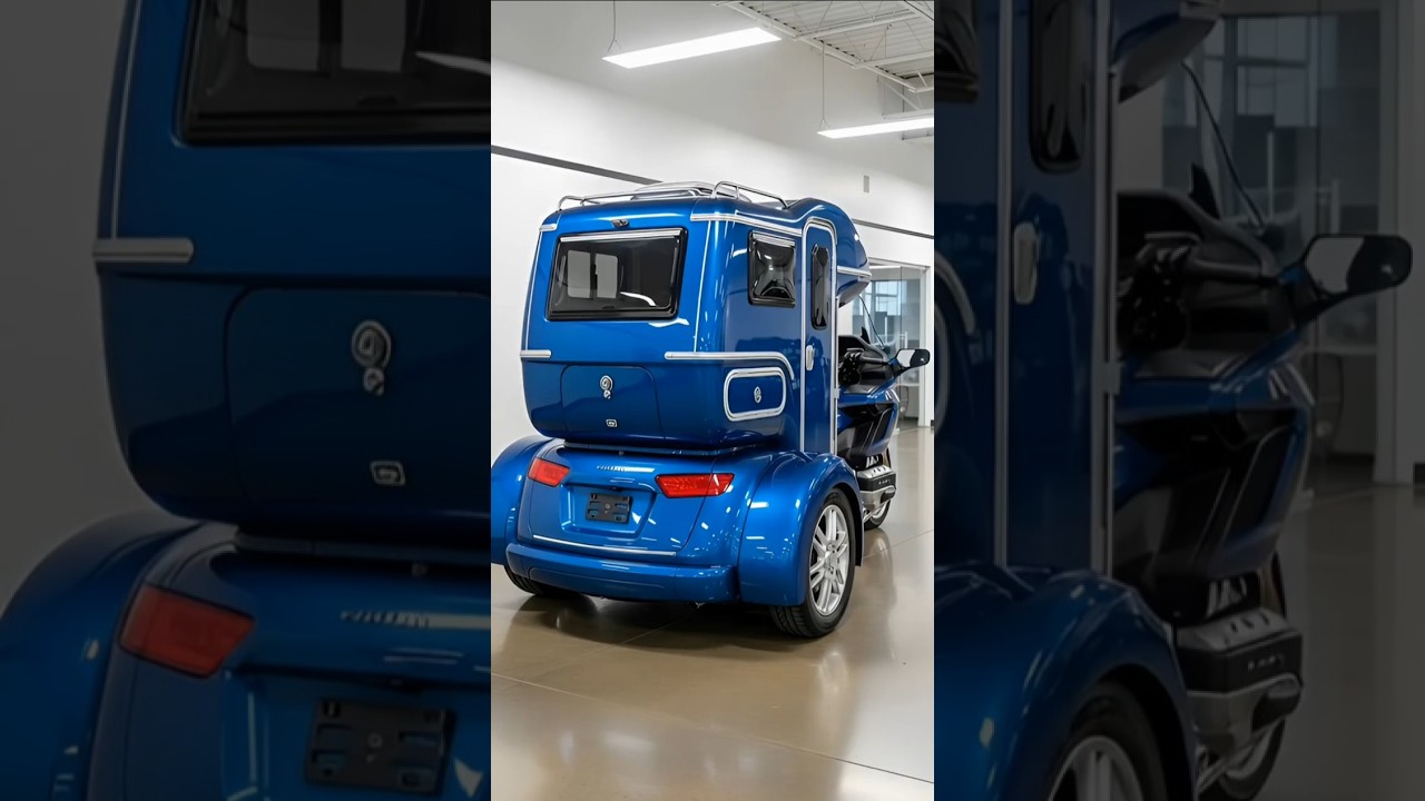 HONDA DID IT?! 2026 Gold Wing ELECTRIC Camper Trike Will End RVs Forever!