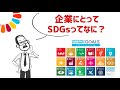 企業にとってSDGsとは？【アニメでわかるSDGs】