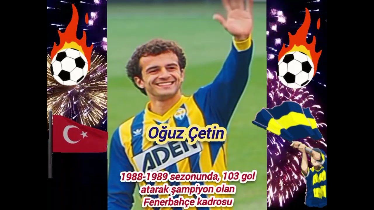 1988-1989 sezonunda, 103 gol atarak şampiyon olan Fenerbahçe kadrosu