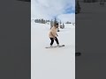 Snowboarding in a Hawaiian Shirt? ❄️🏝️#winter #foryou #fyp #snowboarding #viral #youtubeshorts