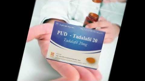 PUD Tadalafil - Thuốc điều trị rối loạn cương dương