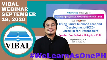 VIBAL GROUP LIVE NOW! | USING ECCD CHECKLIST FOR PRESCHOOLERS